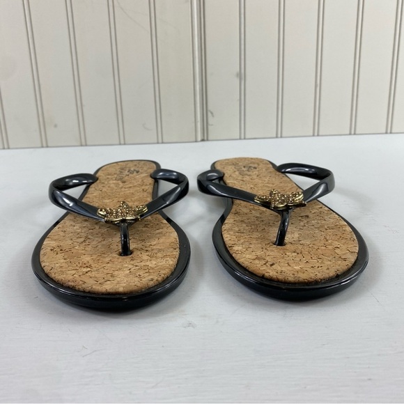 Nomad Black‎ and Gold Starfish Sandals - Picture 5 of 7